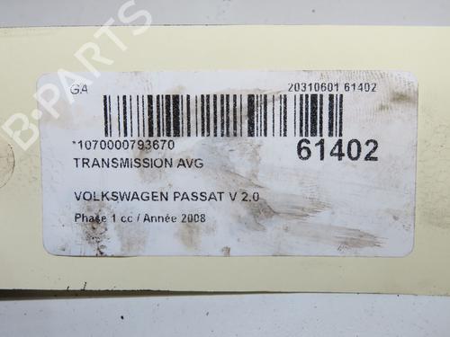 Used Left front driveshaft Left front driveshaft VW PASSAT B6 (3C2) 2.0 TDI 16V (140 hp) 40050812 40050812