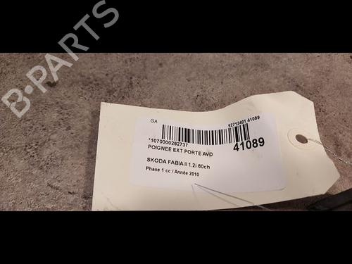 front-right-exterior-door-handle-skoda-fabia-ii-542-12-3b0837205g01c-2006-2007-2008-2009-2010-2011-2012-2013-2014-9614406 main image