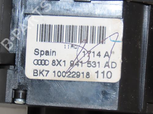 Headlight switch AUDI A1 Sportback (8XA, 8XF) 1.2 TFSI | BP17868296I24 