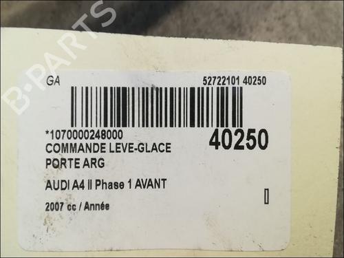 Used Left rear window switch AUDI A4 B7 Avant (8ED) 2.0 TDI 16V (140 hp) 9609434