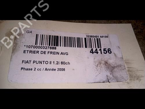 Used Left front brake caliper FIAT PUNTO (188_) 1.2 60 (188.030, .050, .130, .150, .230, .250) (60 hp) 14878473