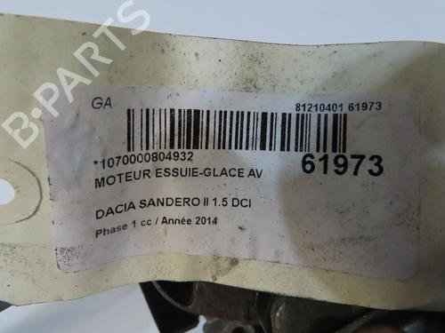 Front wiper motor DACIA SANDERO II 1.5 dCi 75 / Blue dCi 75 (B8JW, B8M4, B8AH, B8M7, B8M6) | BP39756572M29 - Image 4