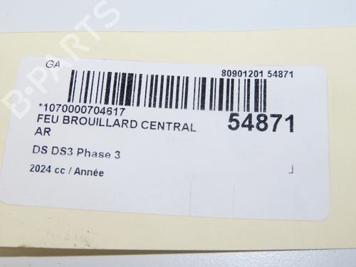 Nebelschlussleuchte für DS DS 3 / DS 3 CROSSBACK (UR_, UC_, UJ_) 1.2 PureTech 130 (URHNSS) (131 hp) 31748041