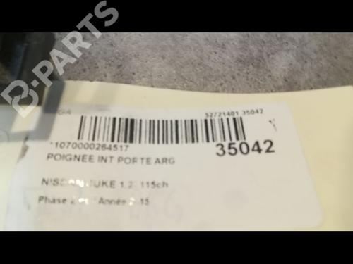 Rear left interior door handle NISSAN JUKE (F15) 1.2 DIG-T | BP9611931I15 
