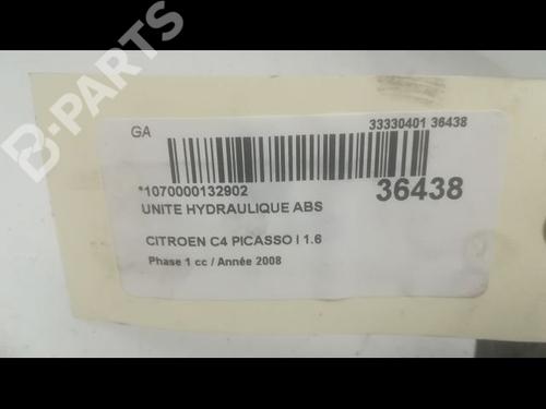 ABS pump CITROËN C4 Picasso I MPV (UD_) 1.6 HDi | BP9599245M43 