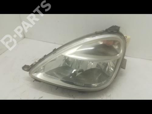 Used Left headlight MERCEDES-BENZ A-CLASS (W168) A 170 CDI (168.009, 168.109) (95 hp) 9601239