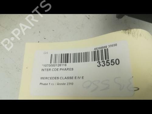 Used Headlight switch MERCEDES-BENZ E-CLASS Coupe (C207) E 350 CDI (207.322) (231 hp) 9598797