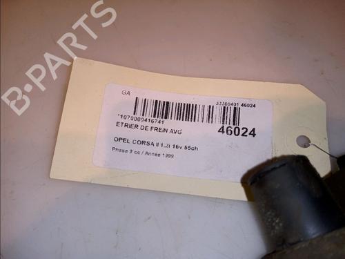 left-front-brake-caliper-opel-corsa-b-s93-1993-1994-1995-1996-1997-1998-1999-2000-2001-2002-2003-2004-2005-2006-2007-2008-2009-23174125 main image