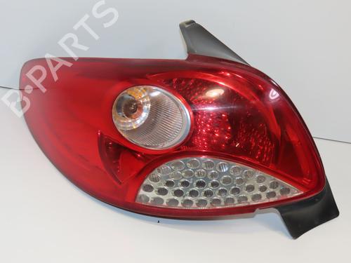 Left taillight PEUGEOT 206+ (2L_, 2M_) 1.4 HDi eco 70 | BP28969666C34 