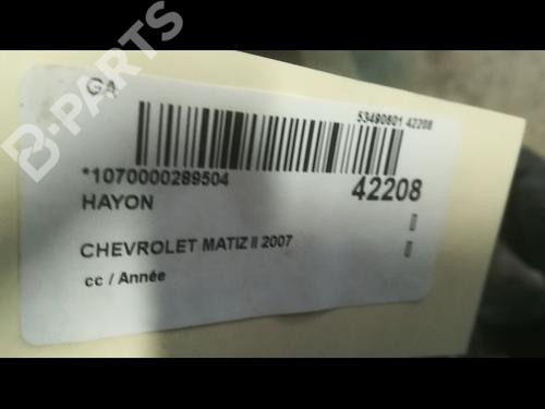 Tailgate CHEVROLET MATIZ (M200, M250) 0.8 | BP9615398C6 