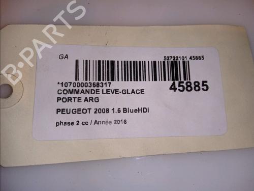 Used Left rear window switch PEUGEOT 2008 I (CU_) 1.6 BlueHDi 120 (120 hp) 11227000