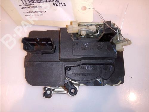 Front right lock CITROËN BERLINGO / BERLINGO FIRST Box Body/MPV (M_) 1.6 HDI 75 (MB9HW) | BP11876600C97 