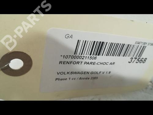Rear bumper reinforcement VW GOLF V (1K1) 1.9 TDI | BP9604739C73 