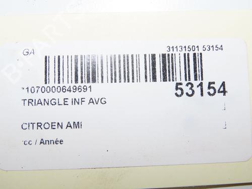 Left front suspension arm CITROËN AMI (9A_) Electric (9AZ2CA) | BP36494006M12 - Image 4