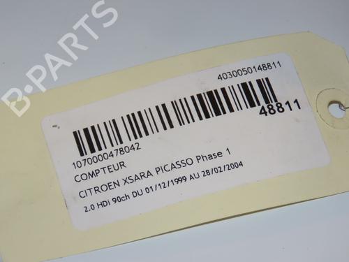 instrument-cluster-citroen-xsara-picasso-n68-1999-2000-2001-2002-2003-2004-2005-2006-2007-2008-2009-2010-2011-2012-23174872 main image