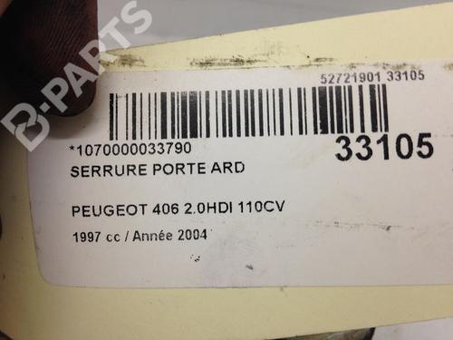 Rear right lock PEUGEOT 406 (8B) 2.0 HDI 110 | BP9593071C99 