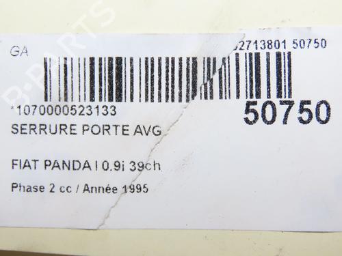 Venstre fortil lås FIAT PANDA (141_) 900 (40 hp) 28968823