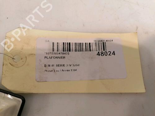 Interior roof light BMW 3 (E90) 320 d | BP15813395I8 