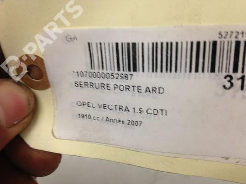Høyre bak lås OPEL VECTRA C GTS (Z02) 1.9 CDTI (F68) | BP9594186C99 