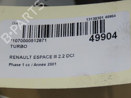 Turbocharger/Supercharger RENAULT ESPACE III (JE0_) 2.2 dCi (JE0K) | BP18153317M71