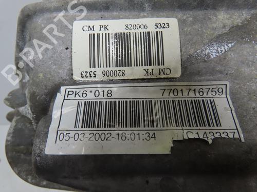 Gearbox RENAULT LAGUNA II (BG0/1_) 1.9 dCi | BP30556721M3