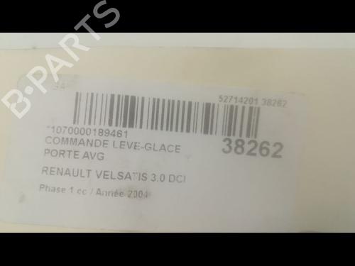 Left front window switch RENAULT VEL SATIS (BJ0_) 3.0 dCi (BJ0J, BJ0N) | BP23176542I27