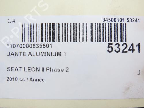 Used Rim SEAT LEON (1P1) 2.0 TDI (170 hp) 28830099