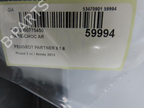 rear-bumper-peugeot-partner-box-bodympv-2008-39217373 main image