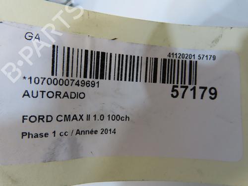 Radio Radio FORD C-MAX II (DXA/CB7, DXA/CEU) 1.0 EcoBoost (125 hp) 37083289 37083289