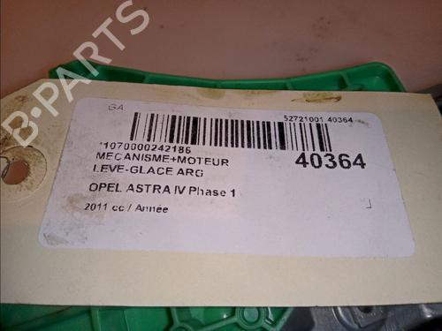 Used Rear left window mechanism OPEL ASTRA J (P10) 1.7 CDTI (68) (125 hp) 12095023