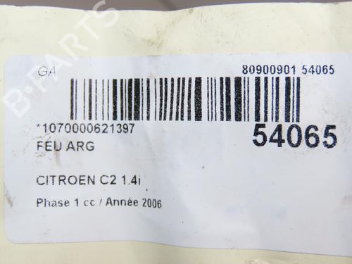 Left taillight CITROËN C2 (JM_) 1.4 | BP29196035C34 