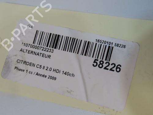 Alternator CITROËN C5 III (RD_) 2.0 HDi 140 (RDRHF8, RDRHFA, RDRHA8, RDRHAJ) | BP36426812M7 - Image 4