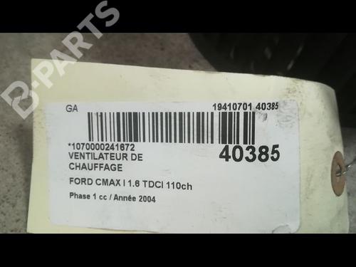 Heater blower motor FORD FOCUS C-MAX (DM2) 1.6 TDCi | BP9608783M62 