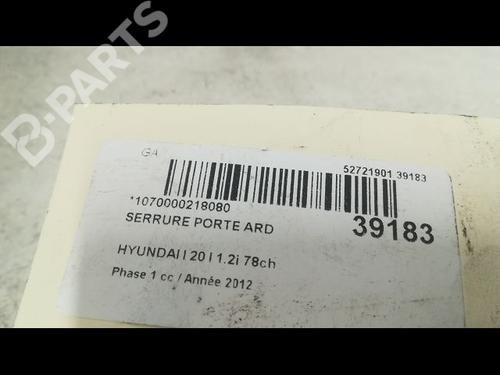 Rear right lock HYUNDAI i20 I (PB, PBT) 1.2 | BP9606234C99 