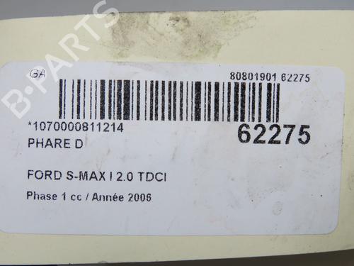 Right headlight FORD S-MAX (WA6) 2.0 TDCi | BP40026387C29 - Image 6