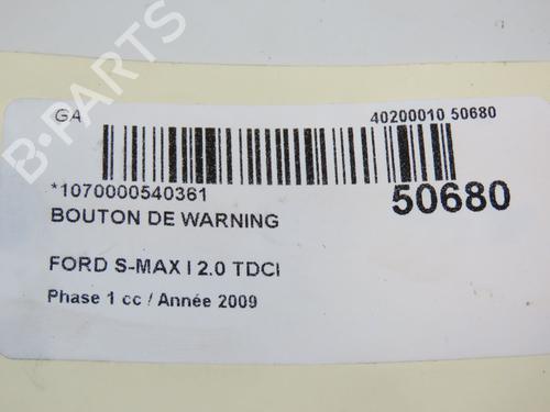 Warning switch FORD S-MAX (WA6) 2.0 TDCi | BP18663730I22 - Image 4
