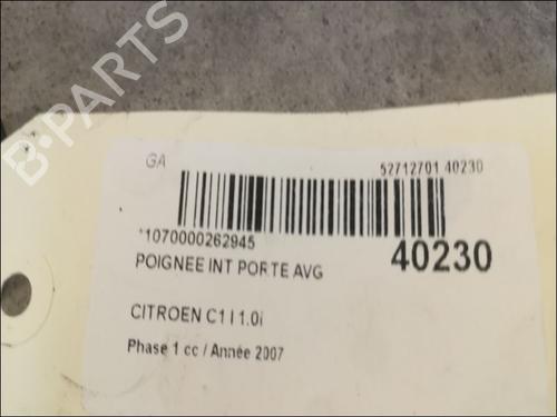 Used Front left interior door handle CITROËN C1 (PM_, PN_) 1.0 (68 hp) 9611515