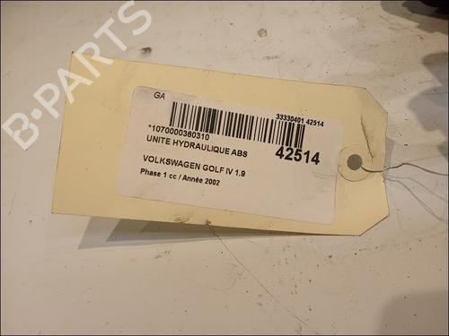 Used ABS pump ABS pump VW GOLF IV (1J1) 1.9 TDI (90 hp) 11100275 11100275