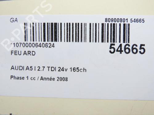 Right taillight AUDI A5 (8T3) 2.7 TDI | BP31634221C35