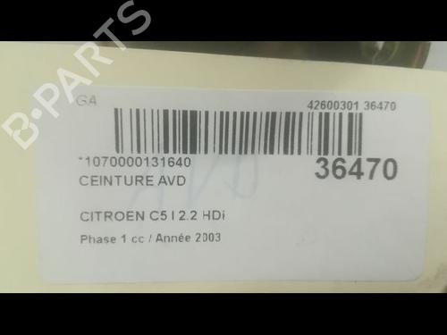 Front right seatbelt CITROËN C5 I (DC_) 2.2 HDi (DC4HXB, DC4HXE) | BP23175055I25 - Image 4