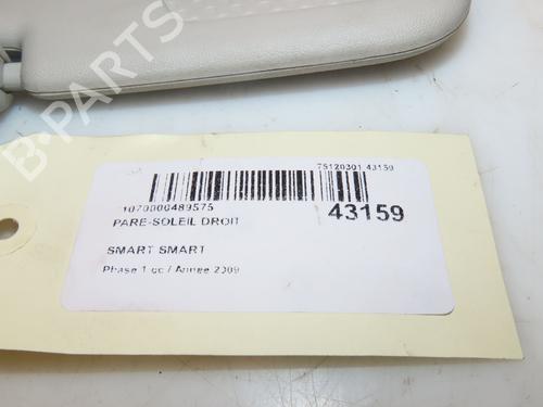 right-sun-visor-smart-fortwo-coupe-451-08-cdi-451300-4518100210c24a-2007-16758144 main image