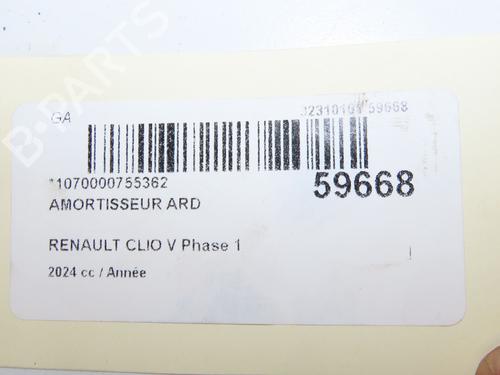 Højre bagtil støddæmper RENAULT CLIO V (B7_) 1.0 TCe 90 (B7MT) | BP39519009M19 - Image 3