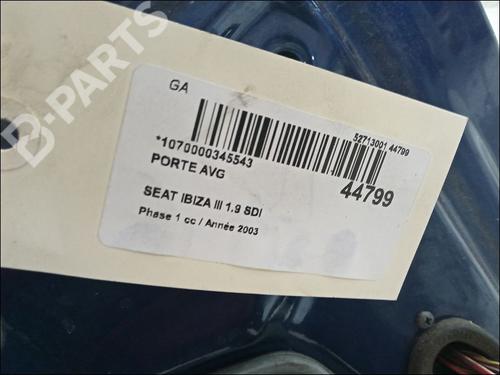 Left front door SEAT IBIZA III (6L1) 1.9 SDI | BP11102511C2 