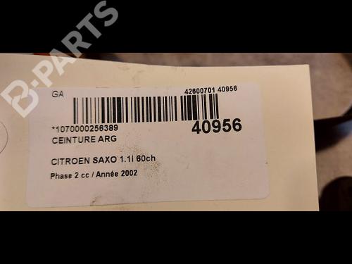 Rear left belt tensioner CITROËN SAXO (S0, S1) 1.1 X, SX | BP9610499C89 