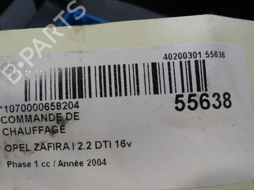 AC-Styringsenhed/Manøvreenhed OPEL ZAFIRA A MPV (T98) 2.2 DTI 16V (F75) | BP29551195I5 