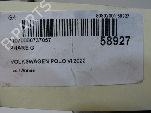 Left headlight VW POLO VI (AW1, BZ1, AE1) 1.0 TSI | BP38942765C28 - Image 5