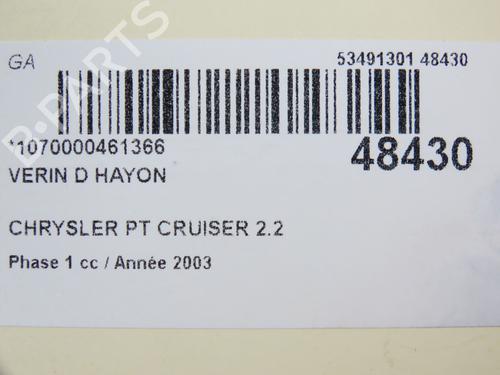Tailgate lift support CHRYSLER PT CRUISER (PT_) 2.2 CRD | BP22692732C138 