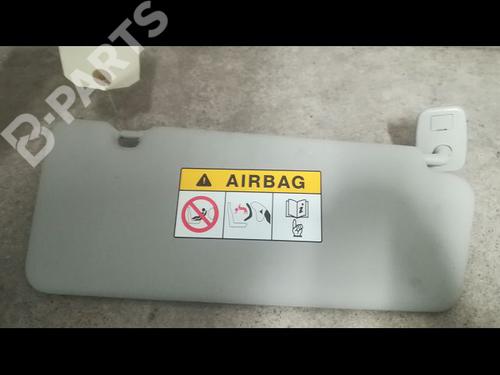 Used Right sun visor RENAULT CLIO IV (BH_) 1.5 dCi 75 (75 hp) 9610143