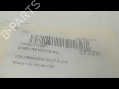 front-left-lock-vw-golf-plus-v-5m1-521-19-tdi-3d1837015ap-2004-2005-2006-2007-2008-2009-2010-2011-2012-2013-9602035 main image