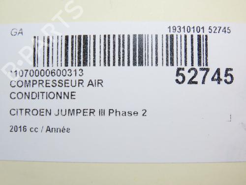 Used AC compressor CITROËN JUMPER II Van 2.2 HDi 150 (150 hp) 28829252